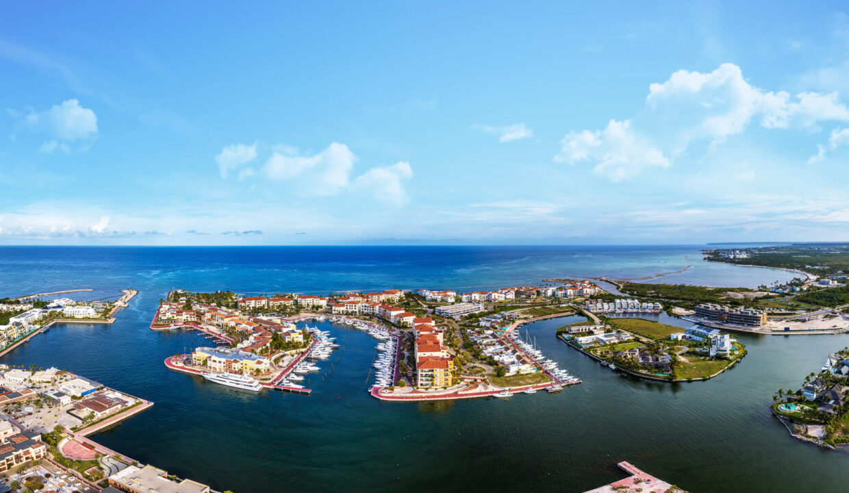 Marina Cap Cana Aerial View Developments