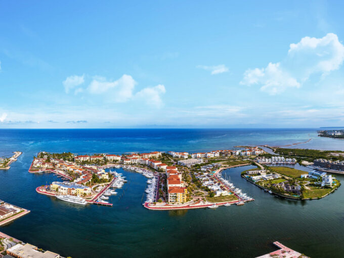 Marina Cap Cana Aerial View Developments